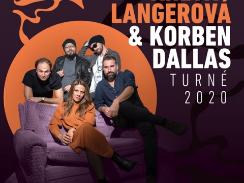 Aneta Langerová & Korben Dallas: Turné 2020